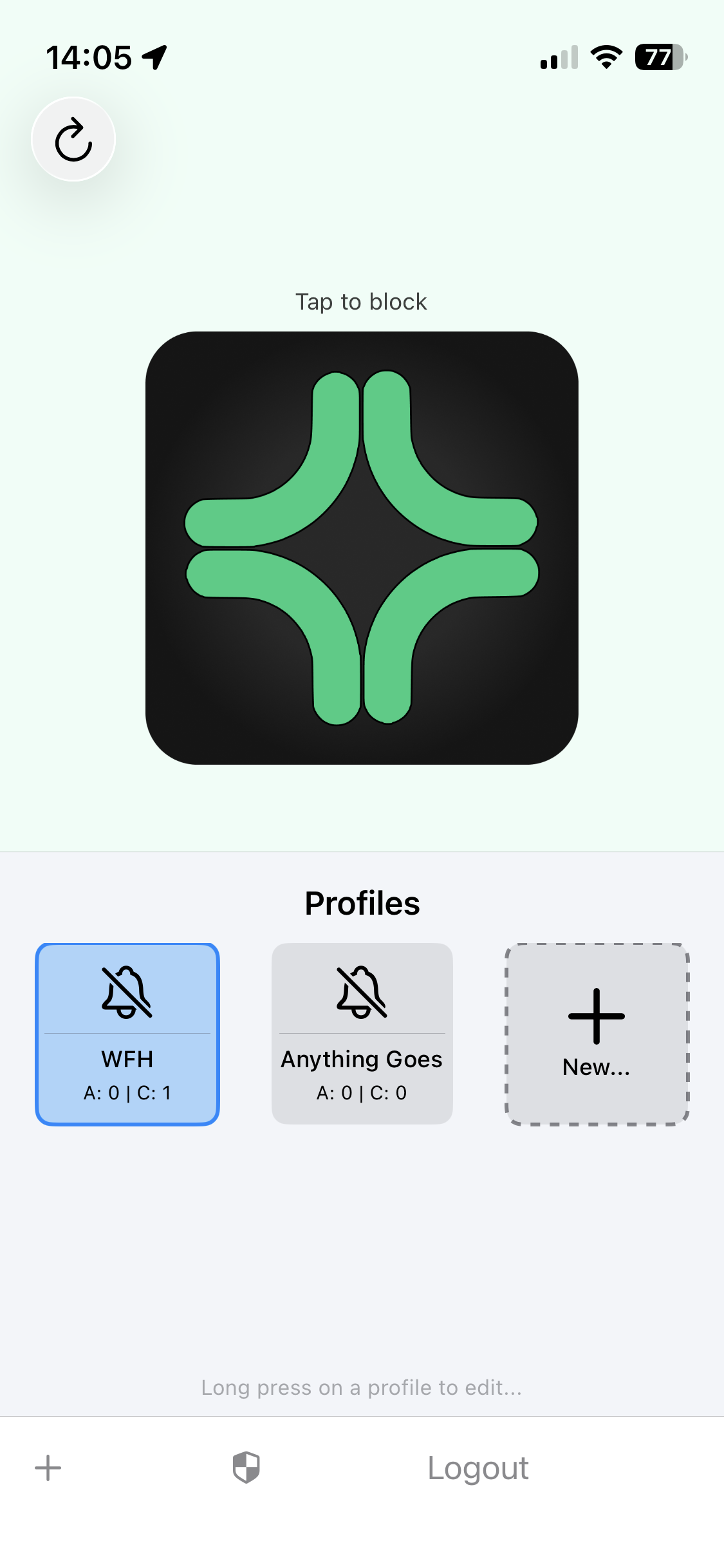 Application Signed In